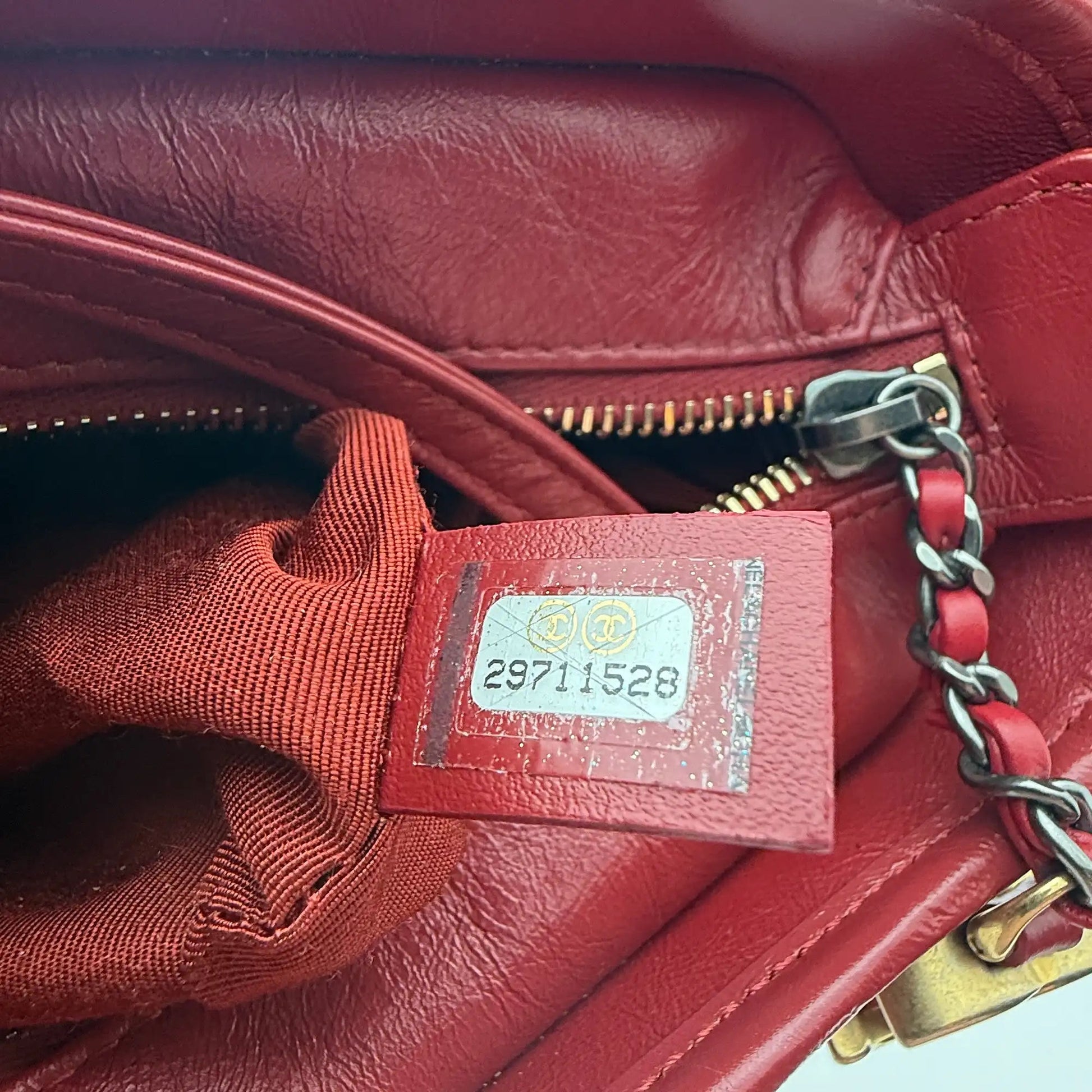 Chanel Gabrielle Small Hobo Bag rot 2020 Fullset / Sehr gut Chanel