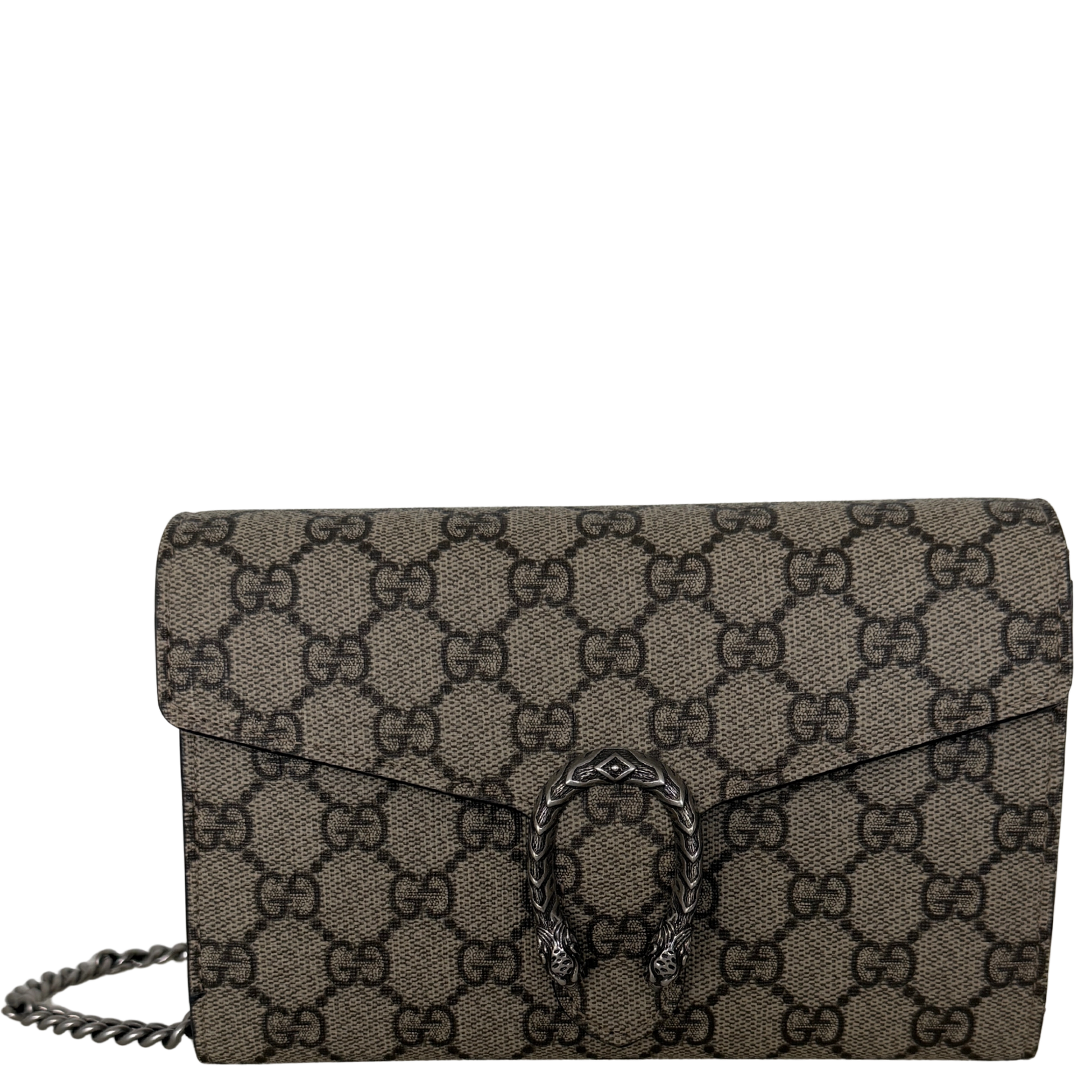 Gucci Dionysus GG Supreme  Wallet on Chain / neuwertig Gucci