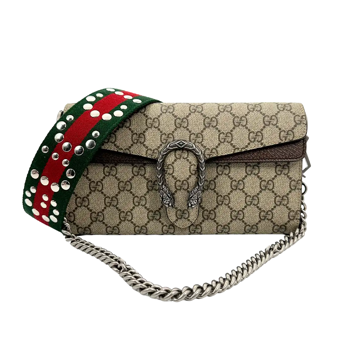 Gucci Dionysus kleine Schultertasche breiter Schulterriemen / neuwertig Gucci