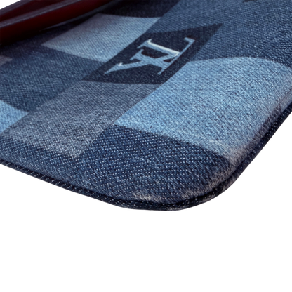 Louis Vuitton City Pouch Denim M68761 / sehr gut Louis Vuitton