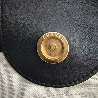 Chanel Deauville Leder Multicolor Tote Bag / sehr gut Chanel