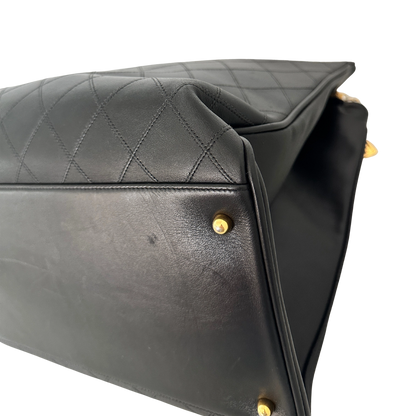 Chanel Supermodel Weekender Vintage 24k vergoldet mit ID Card / Invest / sehr gut Chanel