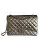 Chanel Timeless Maxi Double Flap Bag Champagner geprägtes Leder mit Iridescent-Finish selten / neuwertig Chanel