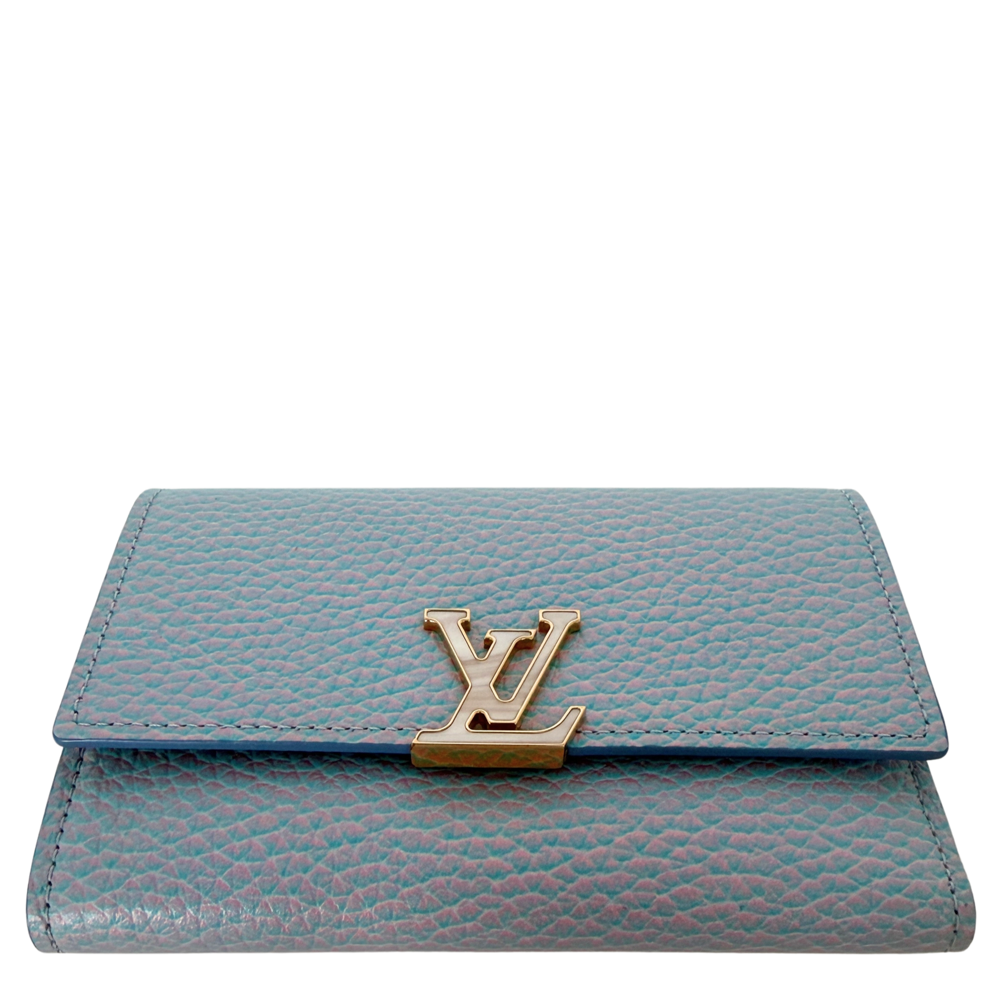 Louis Vuitton Capucines Compact Geldbörse lilac Fullset / neuwertig Louis Vuitton