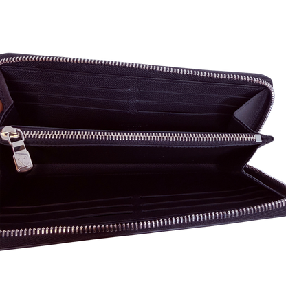 Louis Vuitton Zippy Geldbörse Horizontal Taiga Leder Fullset / neuwertig Louis Vuitton