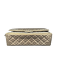 Chanel Timeless Maxi Double Flap Bag Champagner geprägtes Leder mit Iridescent-Finish selten / neuwertig Chanel