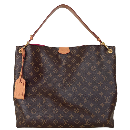 Louis Vuitton Graceful MM Monogram Canvas M43703  Pivione / sehr gut Louis Vuitton