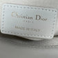 Christian Dior Mini Lady Dior floral bedruckt und bestickt Off white / sehr gut Dior