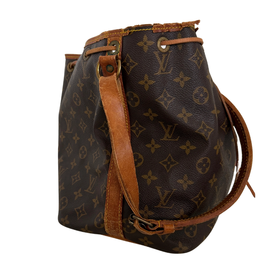 Louis Vuitton Petit Sac Noé Monogram Canvas Braun / akzeptabel Louis Vuitton