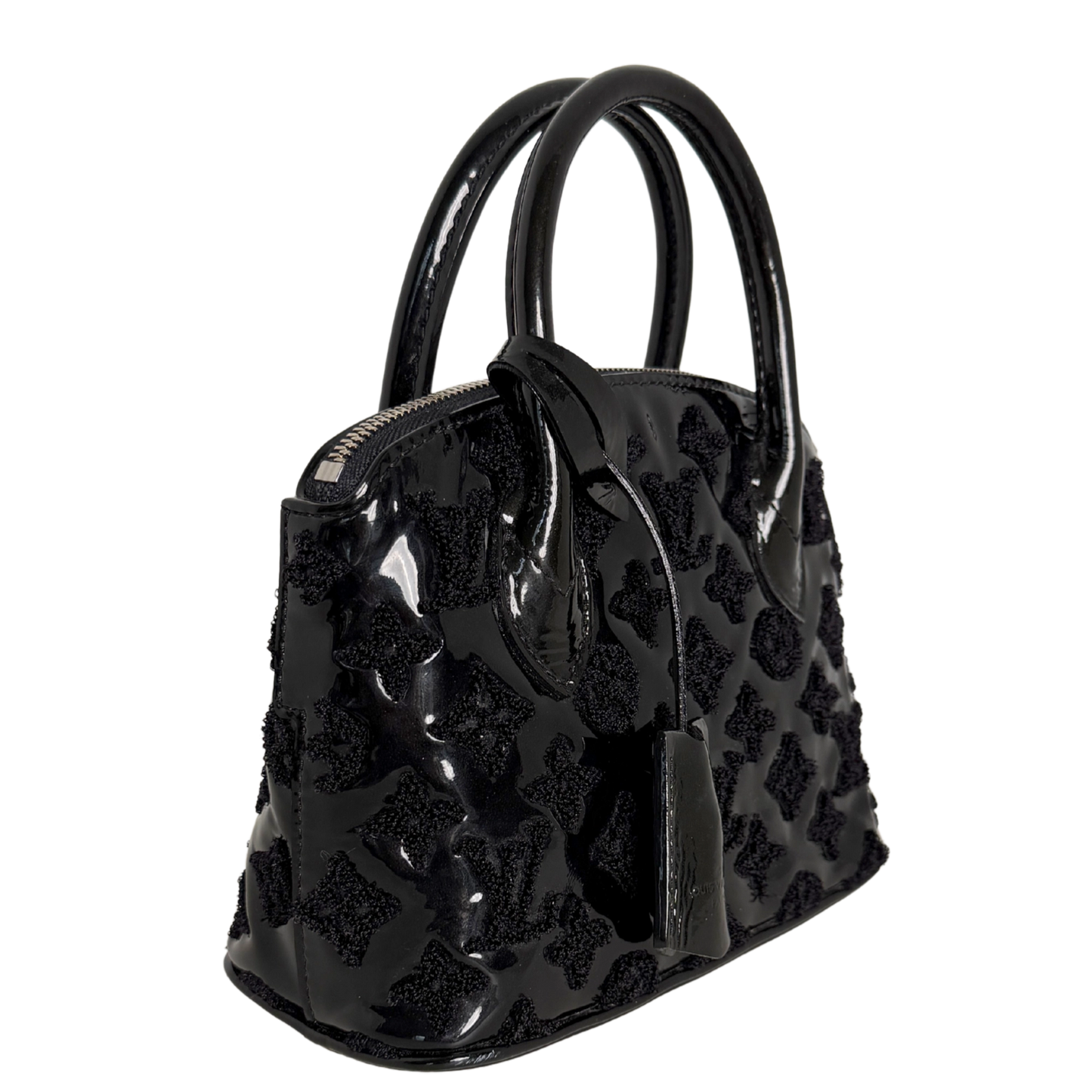 Louis Vuitton Lockit BB Bag Limited Edition 2012 Lackleder schwarz / sehr gut Louis Vuitton