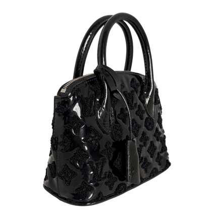 Louis Vuitton Lockit BB Bag Limited Edition 2012 Lackleder schwarz / sehr gut Louis Vuitton