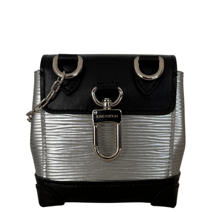 Louis Vuitton Epi Micro Steamer silber schwarz / neuwertig Louis Vuitton