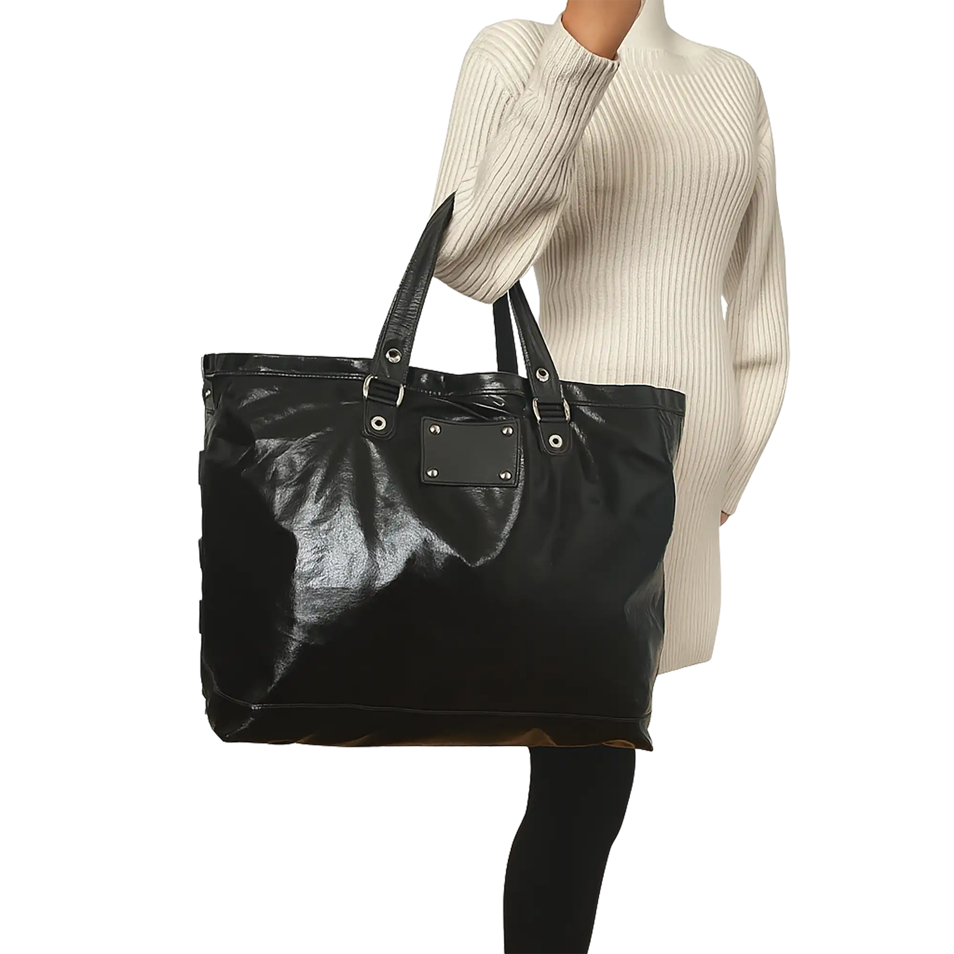 Gucci Tote Bag aus PVC Schwarz / sehr gut Gucci