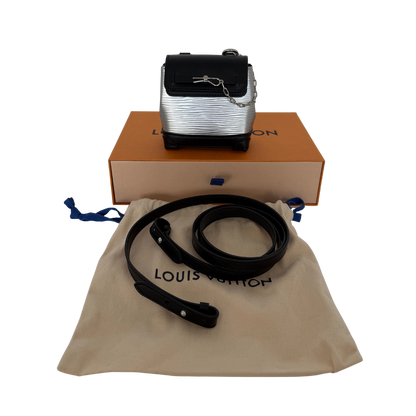 Louis Vuitton Epi Micro Steamer silber schwarz / neuwertig Louis Vuitton