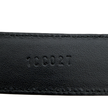 Prada Saffiano Leder Gürtel goldene Hardware 80cm / sehr gut Prada