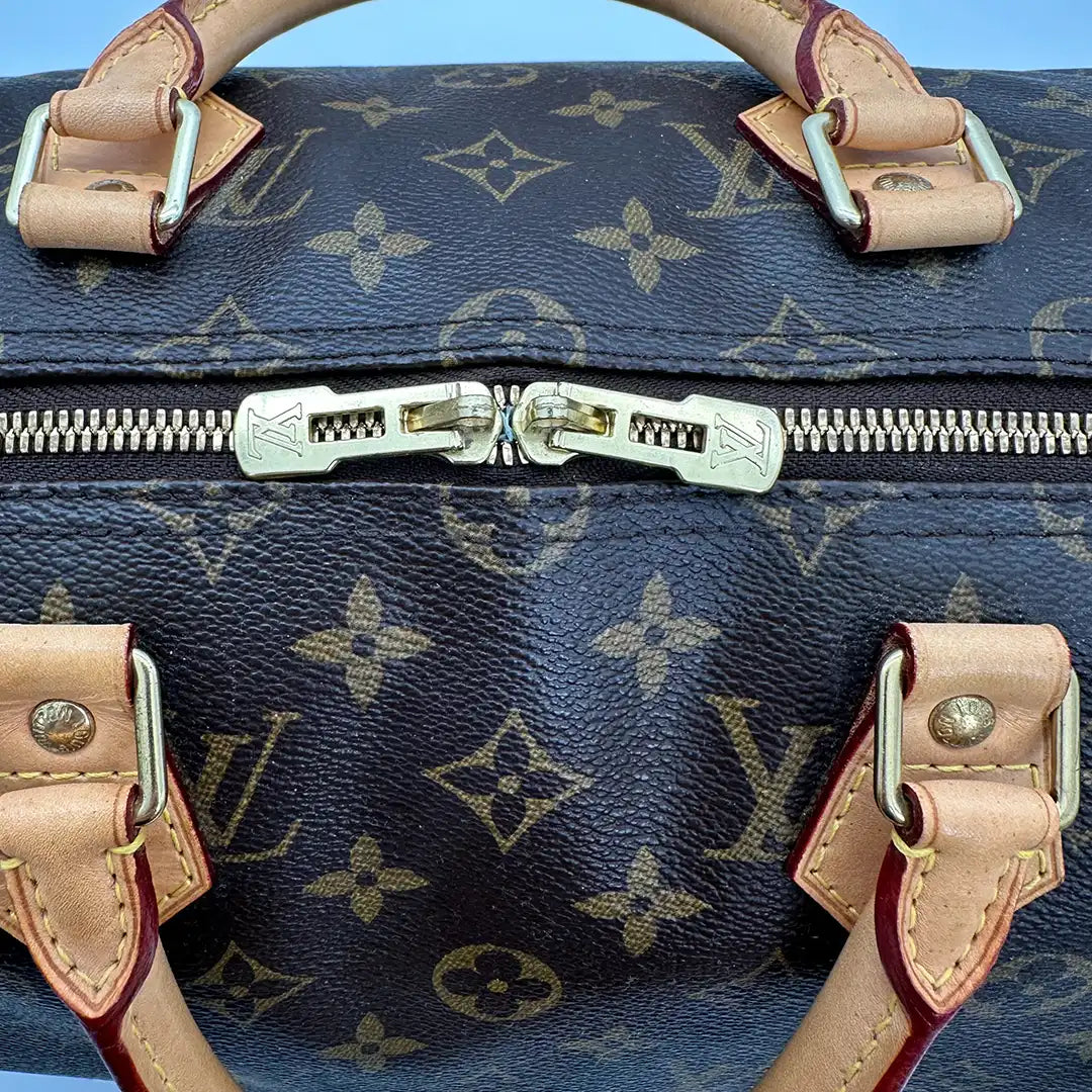 Louis Vuitton Speedy 35 Monogram Bandouliere M40392 Fullset / sehr gut