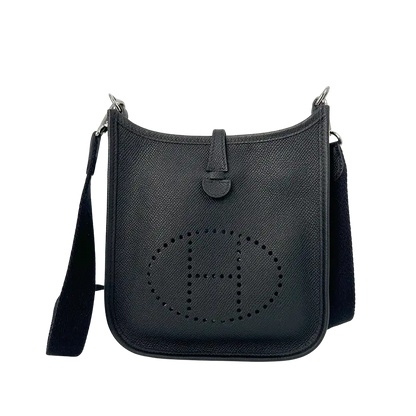 Hermès Evelyne 16 TPM Clemence Leder Palladium silber Hardware Fullset / neuwertig Hermès