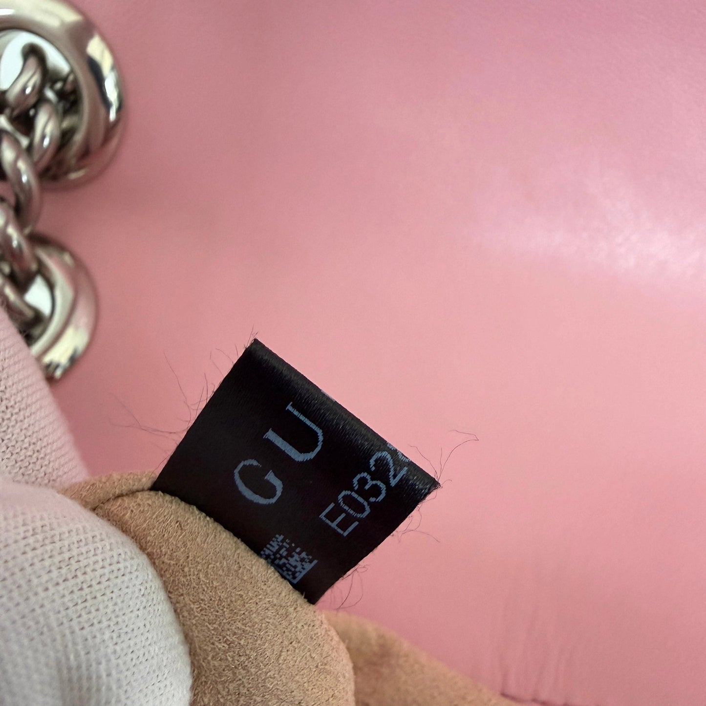Gucci GG Marmont Small pink silber Hardware / neuwertig Gucci