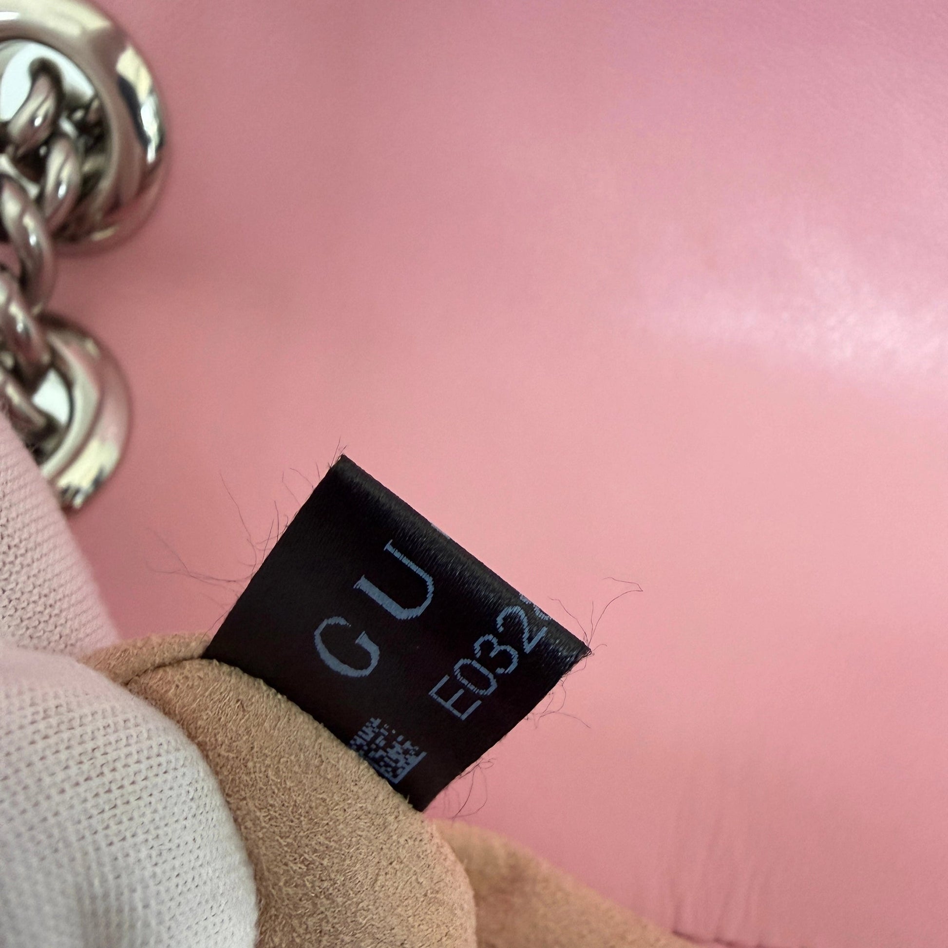 Gucci GG Marmont Small pink silber Hardware / neuwertig Gucci