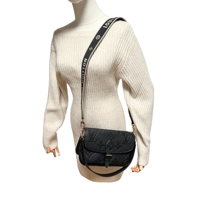 Louis Vuitton Diane PM Empreinte Leder/ schwarz M46389 Fullset / neuwertig Louis Vuitton
