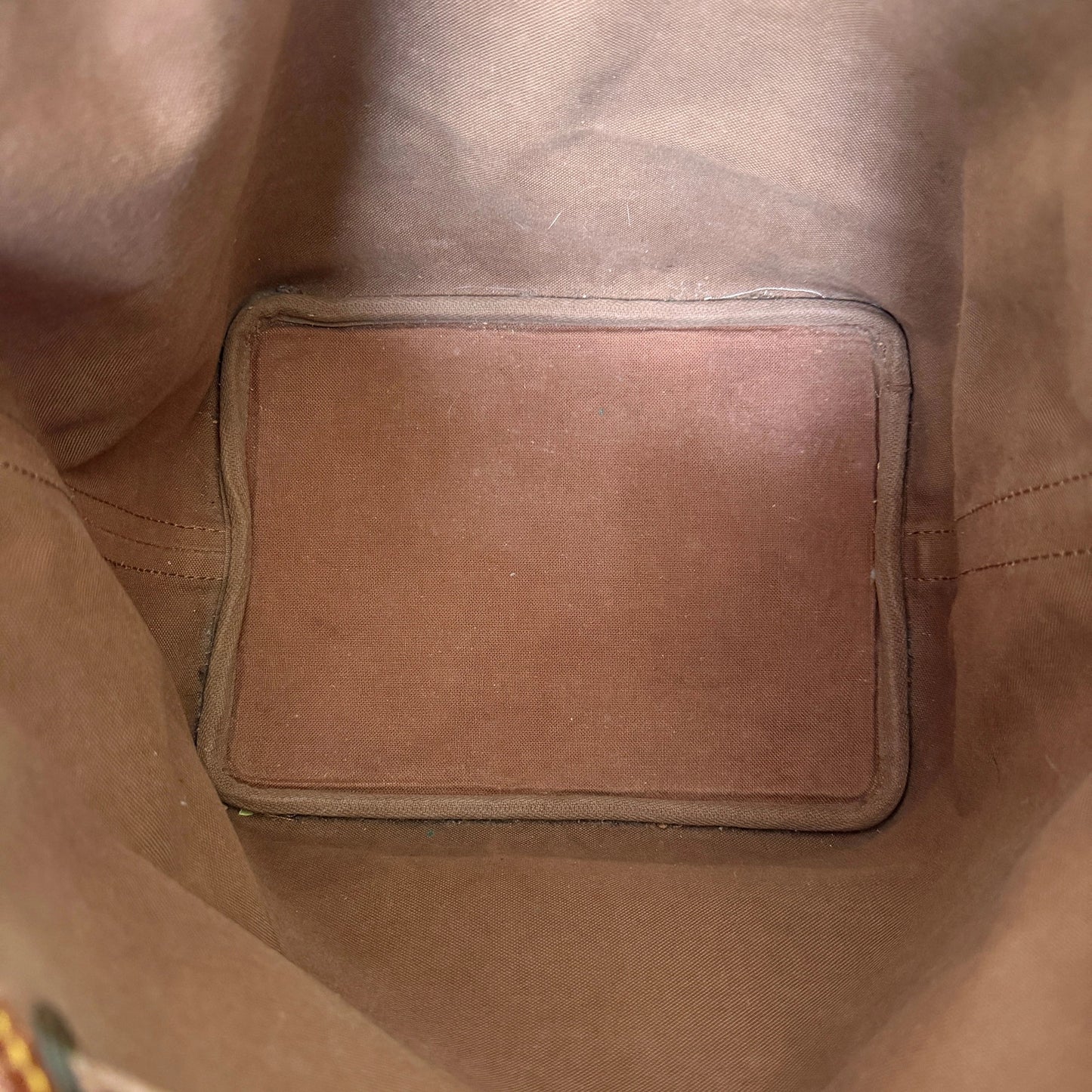 Louis Vuitton Petit Sac Noé Monogram Canvas Braun / akzeptabel Louis Vuitton