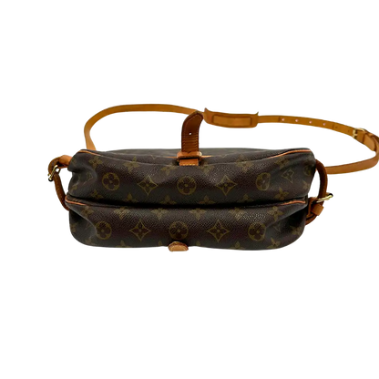 Louis Vuitton Saumur 30 Monogram Canvas Vintage Bag / gut Louis Vuitton