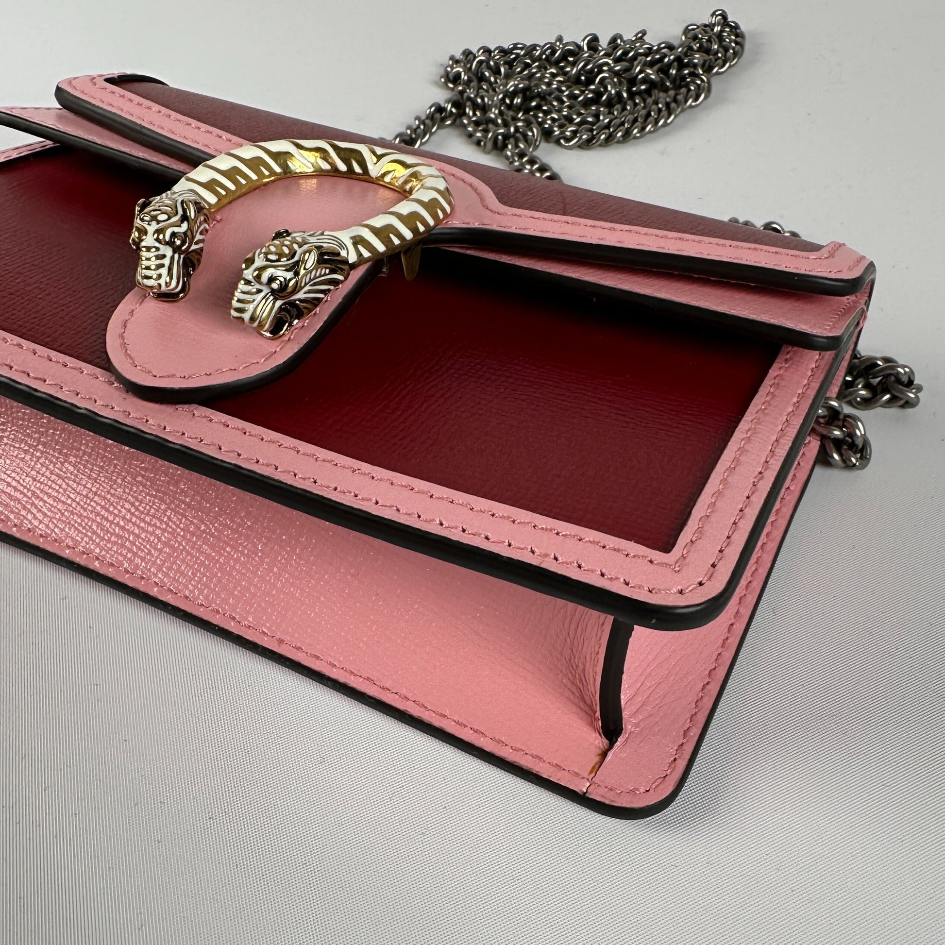 Gucci Dionysus Super Mini Multicolor Leder / sehr gut Gucci