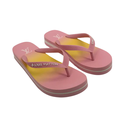 Louis Vuitton by the Pool Sunbath Flip Flops pink Größe 38 / ungetragen Louis Vuitton
