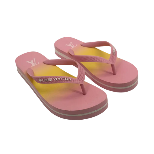 Louis Vuitton by the Pool Sunbath Flip Flops pink Größe 38 / ungetragen Louis Vuitton