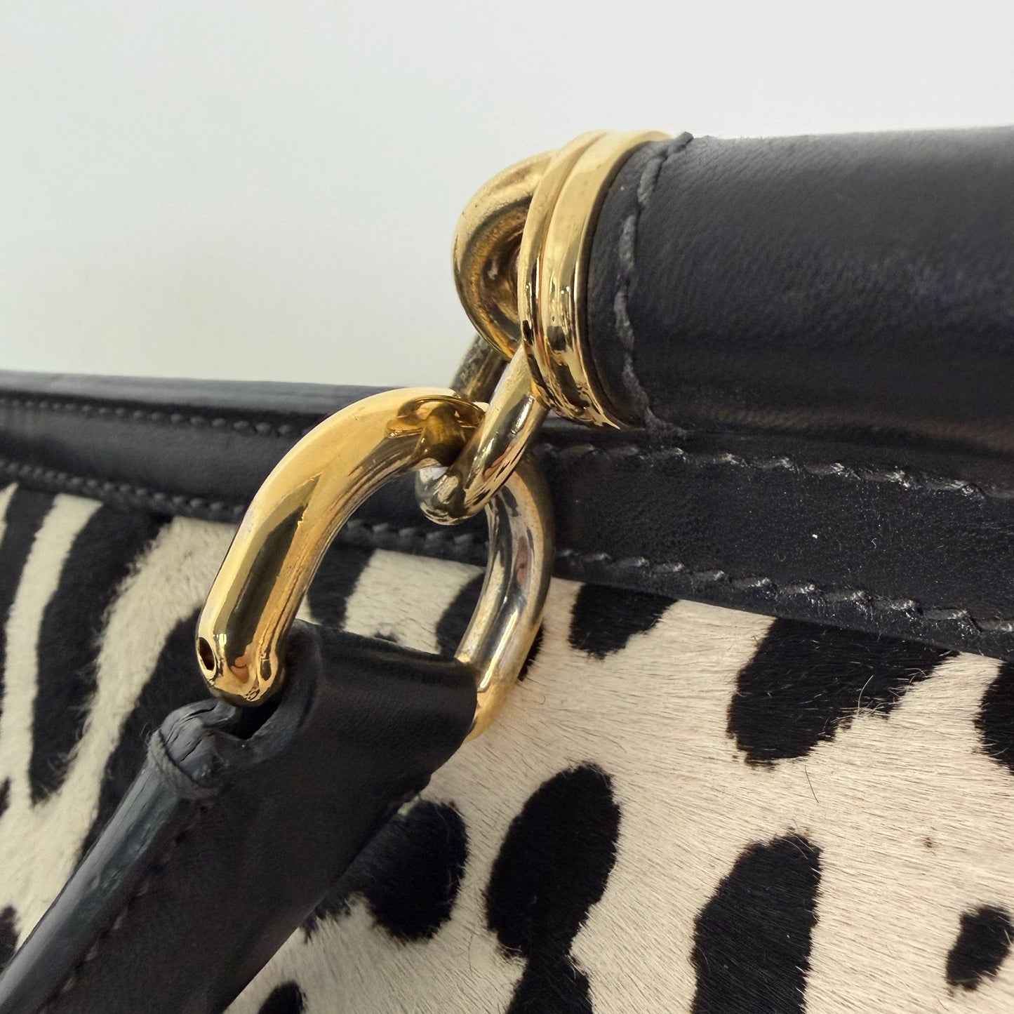 Dolce & Gabbana Miss Sicily Leopard Muster Pferdehaar / gut Dolce & Gabbana