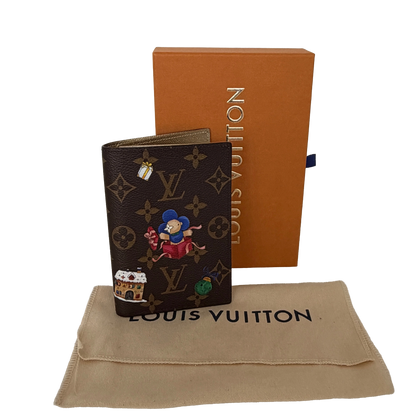 Louis Vuitton Vivienne 2025 Passport Cover Monogram Iced Gold Fullset / neuwertig Louis Vuitton