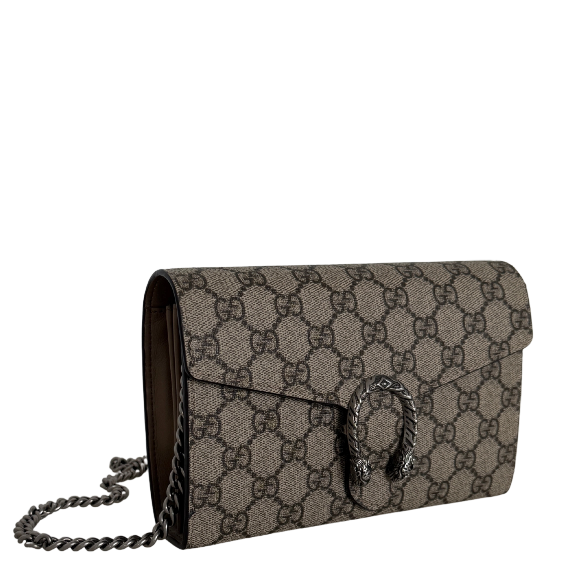 Gucci Dionysus GG Supreme  Wallet on Chain / neuwertig Gucci