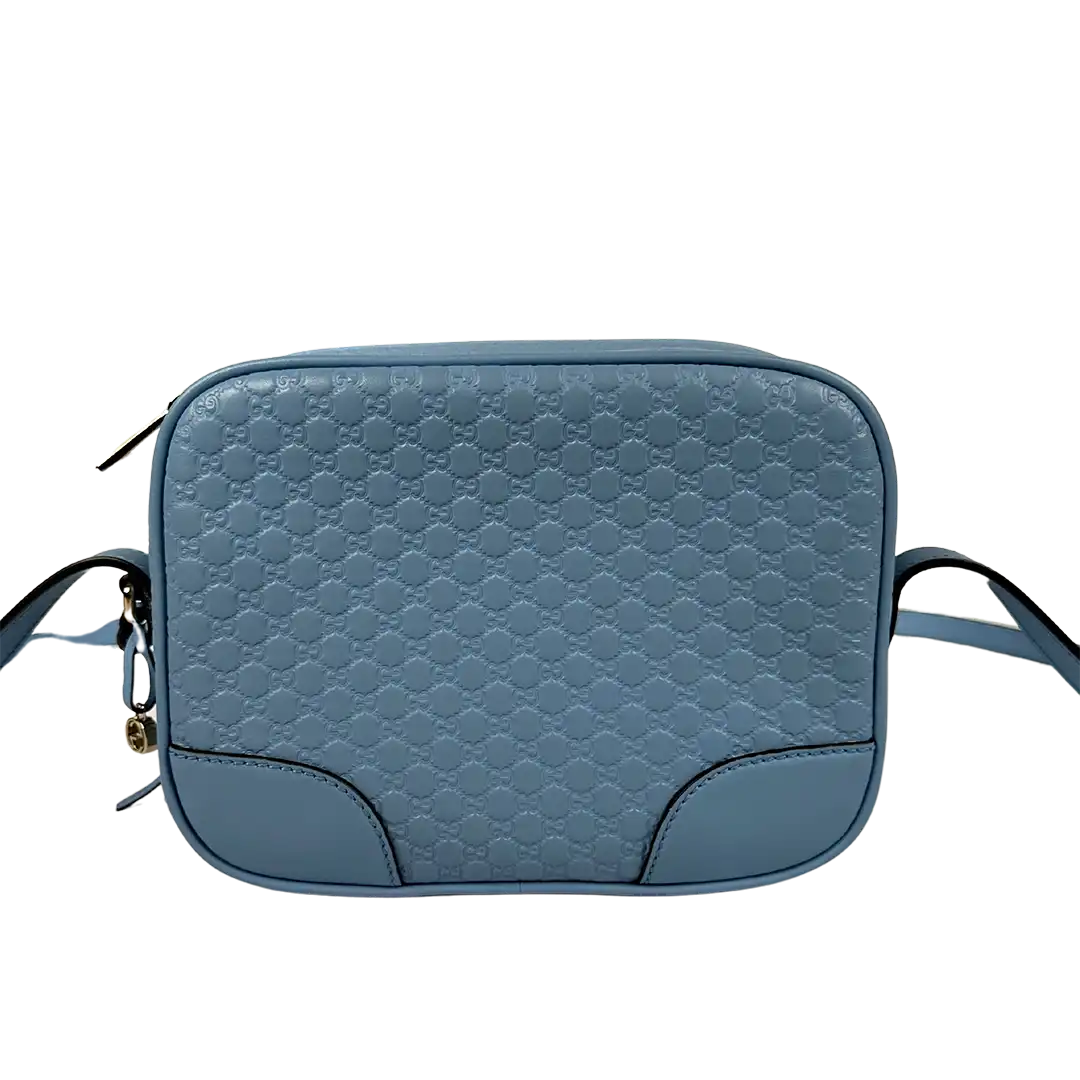 Gucci Microguccissima Camerabag hellblau / sehr gut Gucci