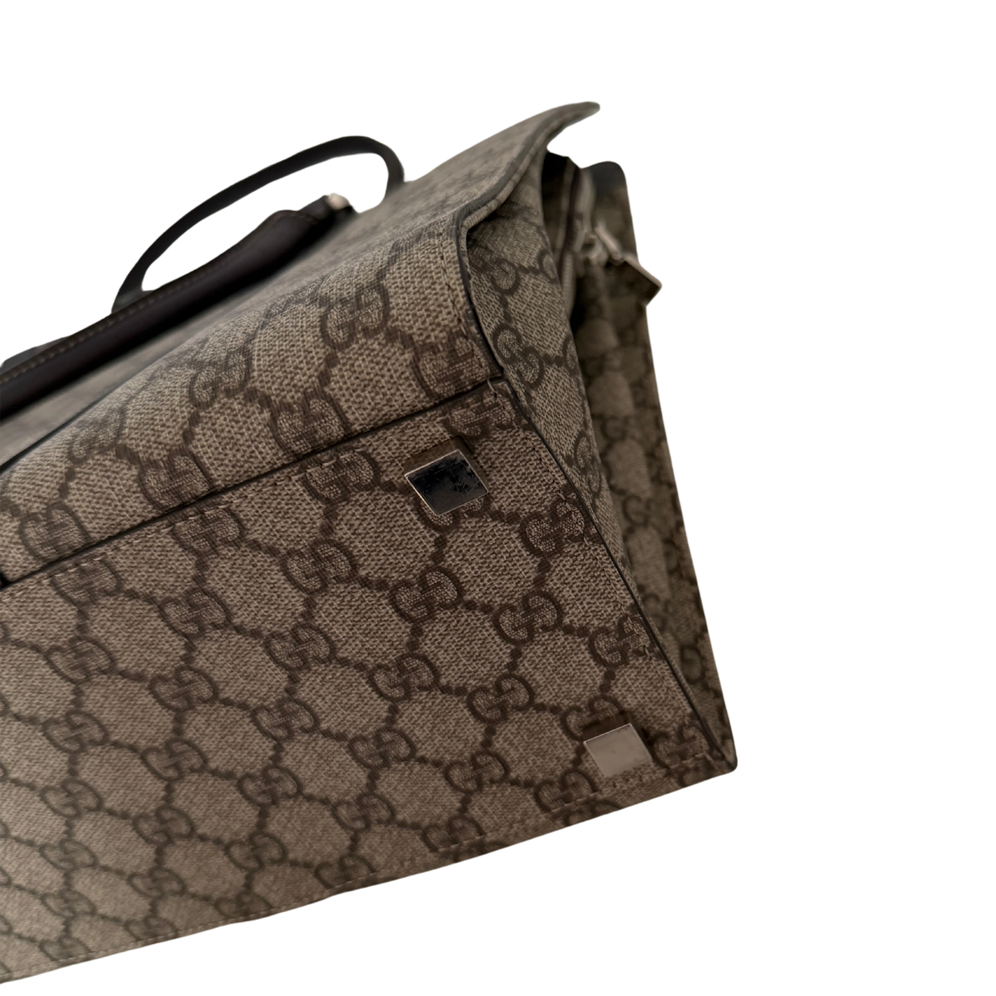 Gucci GG Supreme Business Laptop Bag / gut Gucci
