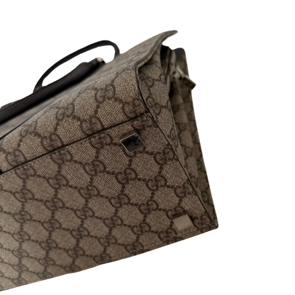 Gucci GG Supreme Business Laptop Bag / gut Gucci