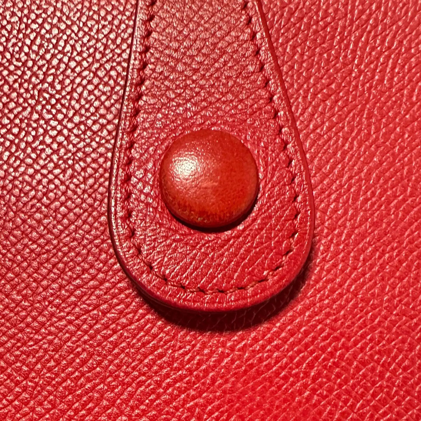 Hermès Evelyne 29 Rubis Taurillon Clemence Palladium 2005 / sehr gut Hermès