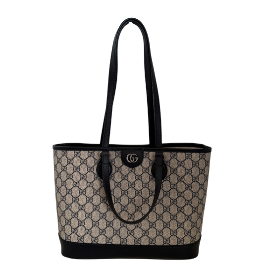 Gucci Ophidia GG Supreme Small Shopper beige Fullset / neuwertig Gucci