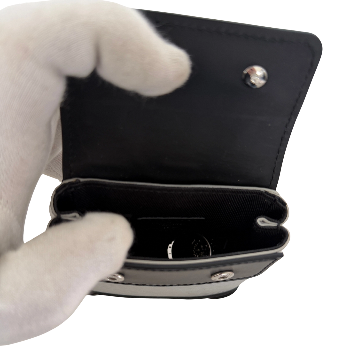 Louis Vuitton Epi Micro Steamer silber schwarz / neuwertig Louis Vuitton