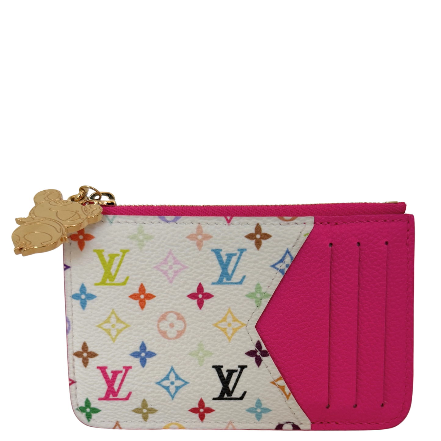Louis Vuitton X Takashi Murakami Romy Card Holder Fullset / sehr gut Louis Vuitton