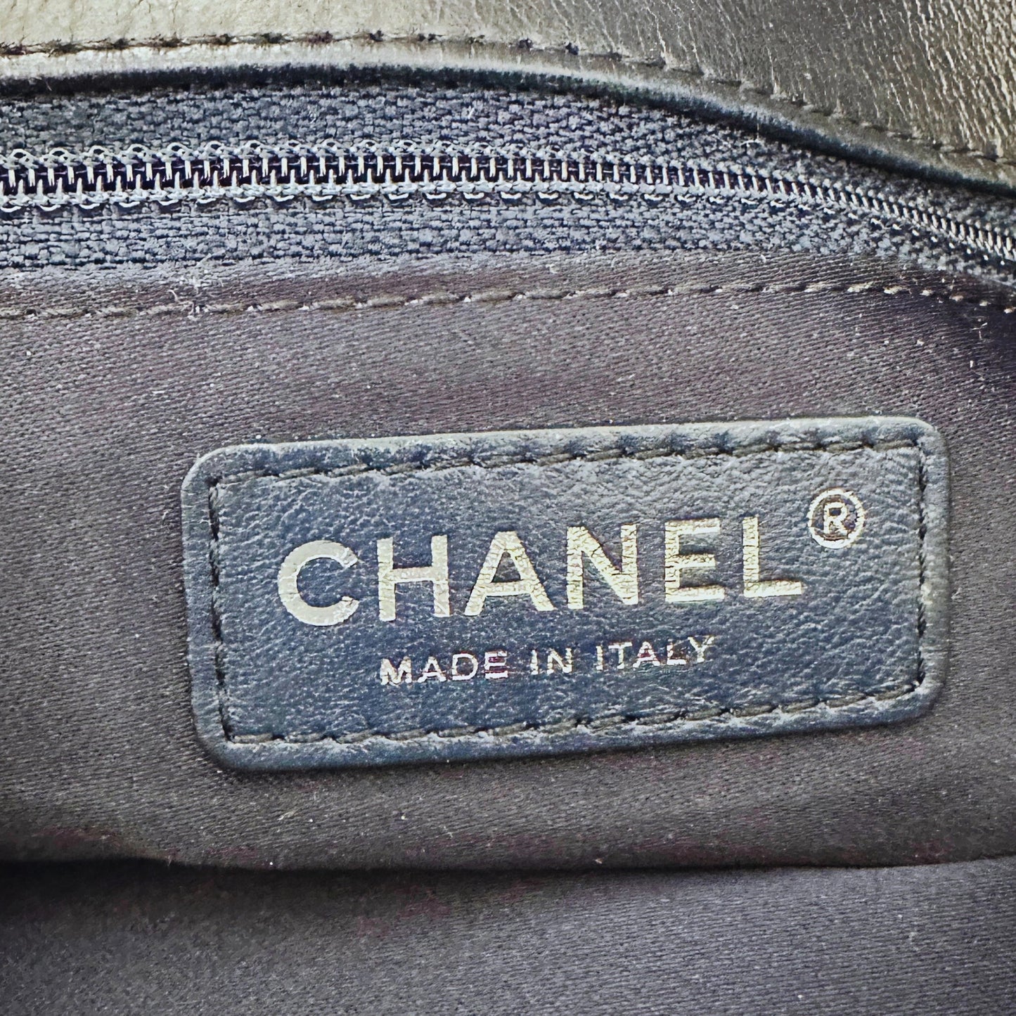 Chanel Timeless Accordion Flap Bag Lammleder / sehr gut Chanel