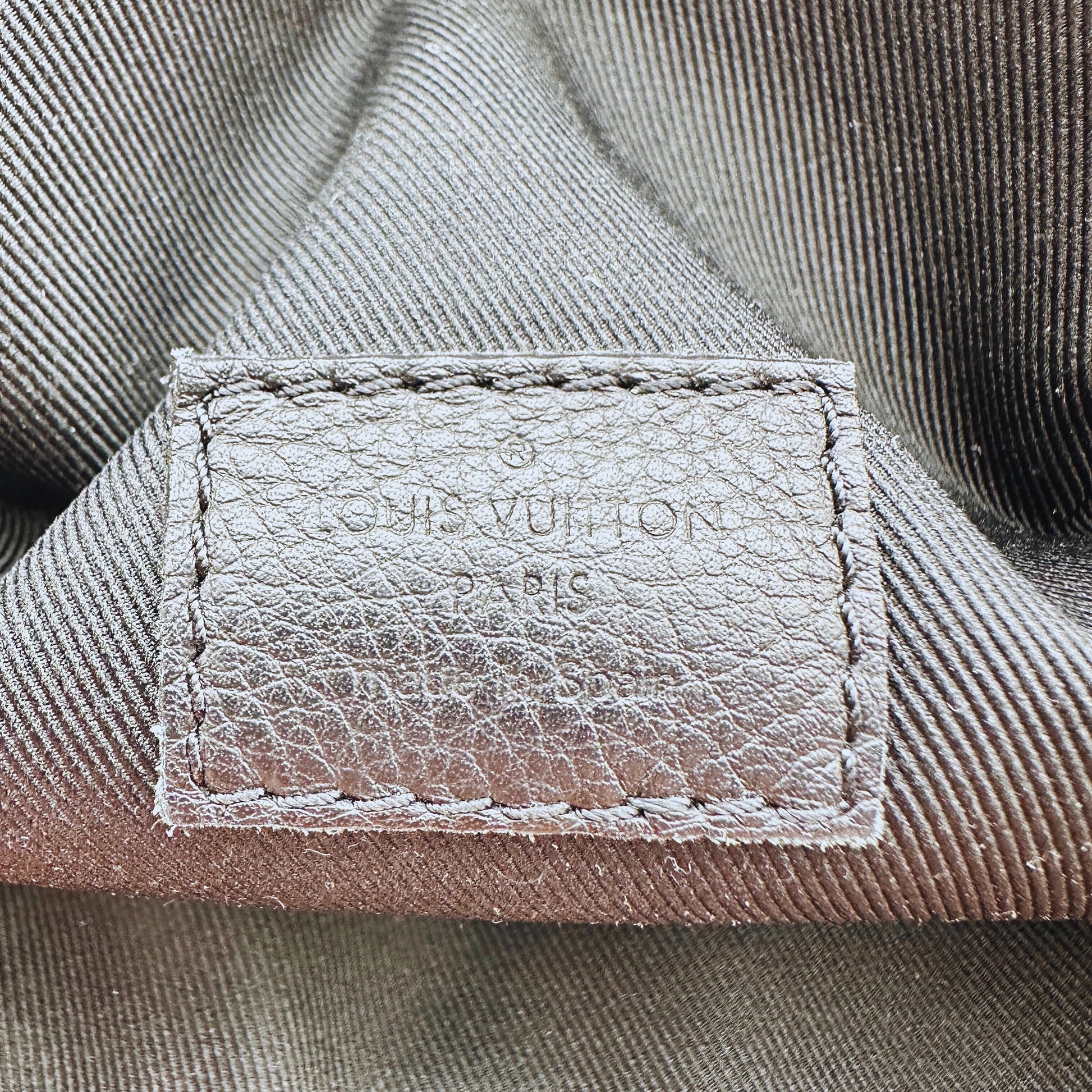 Louis Vuitton Rush Bumbag Monogram Shadow Leder schwarz Fullset / sehr gut Louis Vuitton