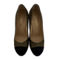 Chanel Pumps Metallic braun & schwarz 38 1/2 / ungetragen Chanel