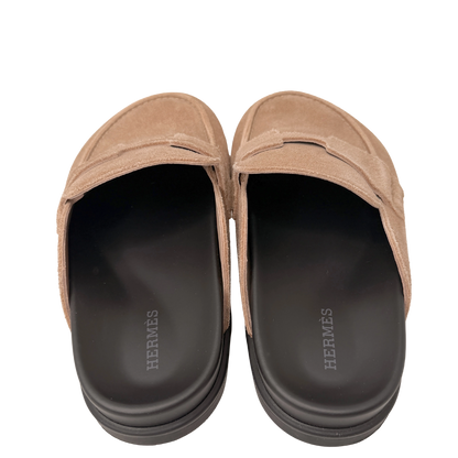 Hermès Go Mules beige / neuwertig Hermès