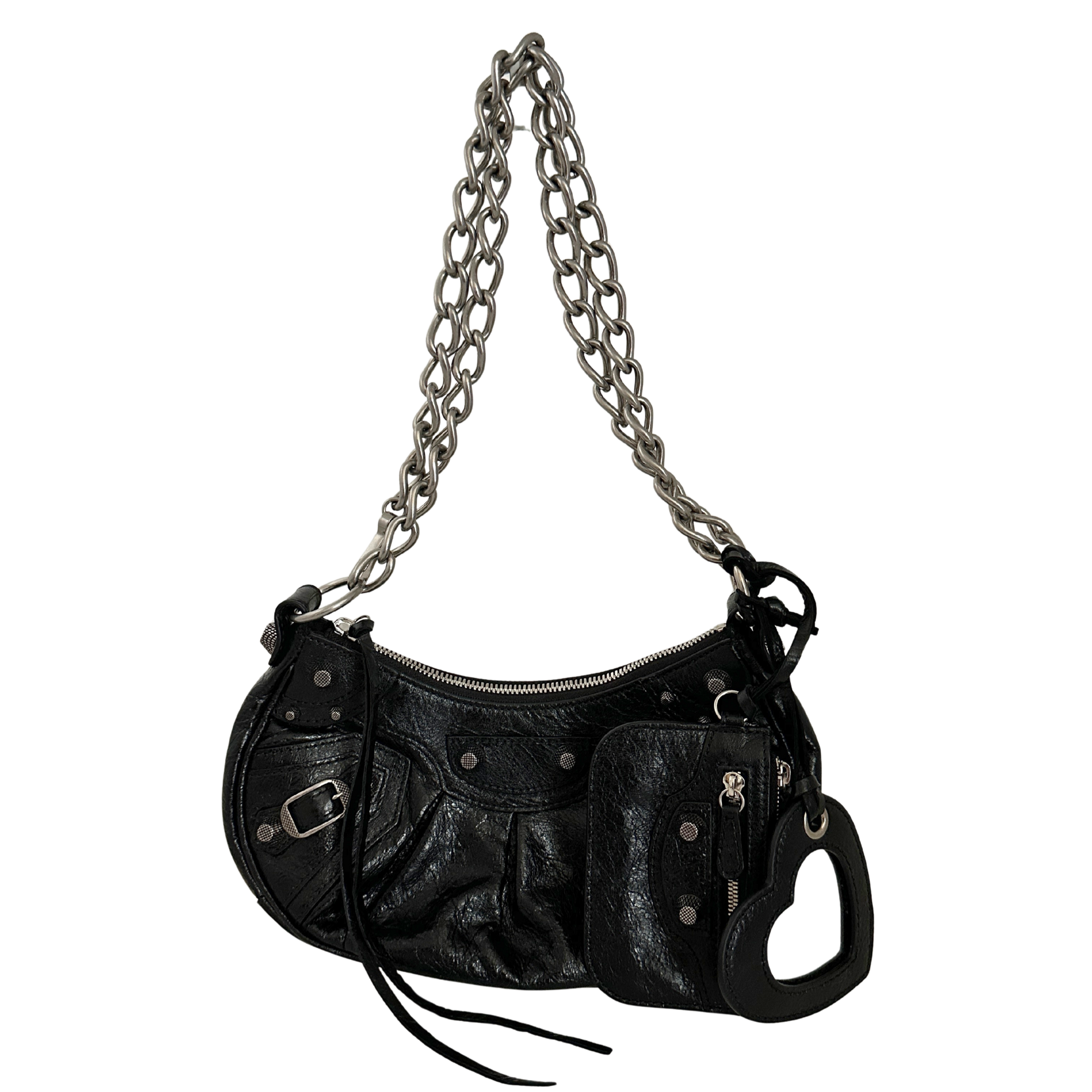 Balenciaga Le Cagole XS Shoulder Bag with Chain / neuwertig Balenciaga