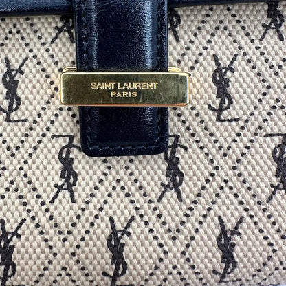 Saint Laurent YSL Canvas Small Le Monogramme Besace Bag Beige / sehr gut