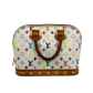 Louis Vuitton Takashi Murakami Alma PM Multicolor White / akzeptabel Louis Vuitton