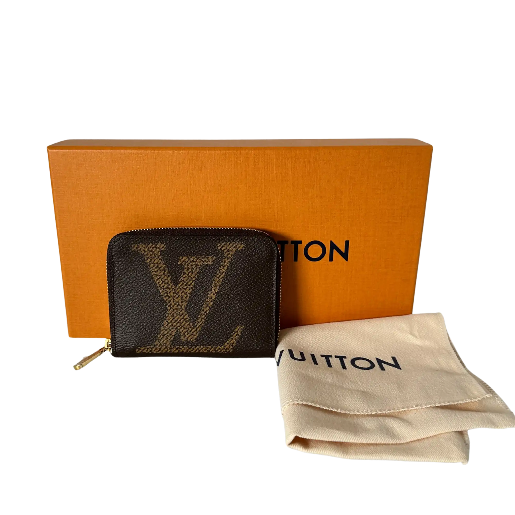 Louis Vuitton Monogram Giant Zippy Coin / neuwertig Louis Vuitton