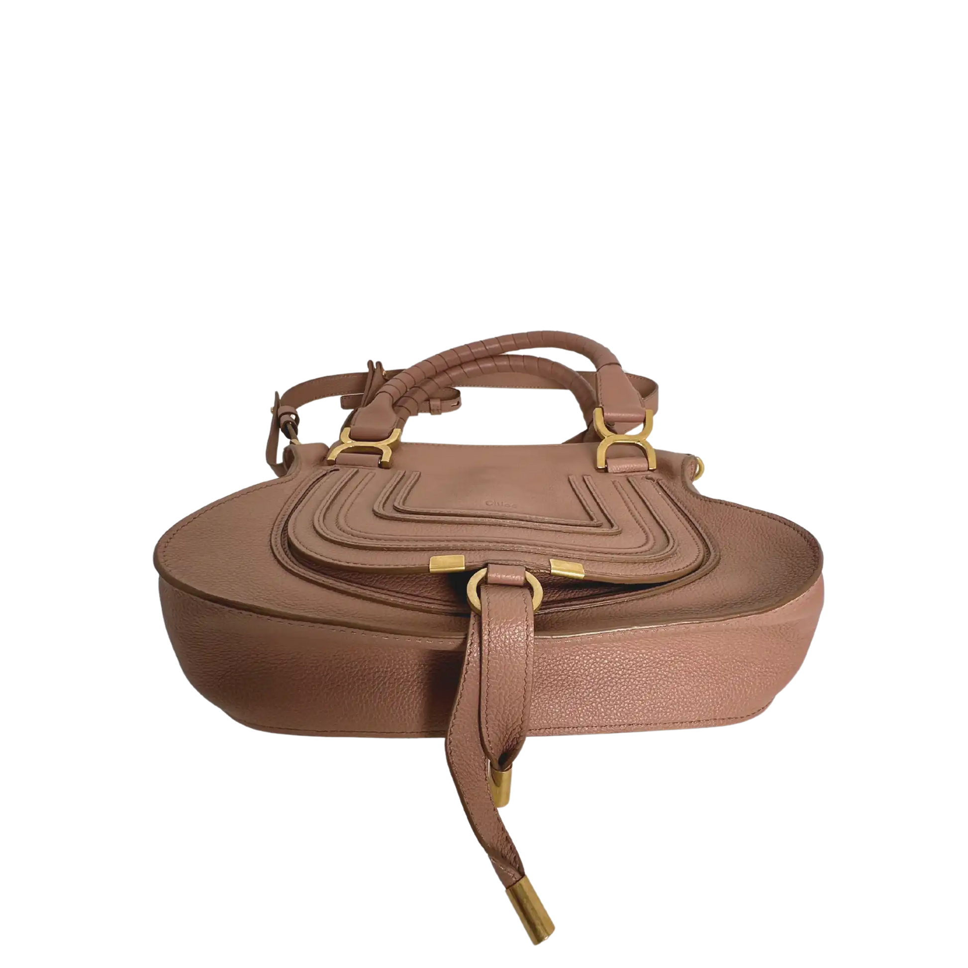 Chloé Marcie Small Handtasche Woodrose Leder / neuwertig Chloé