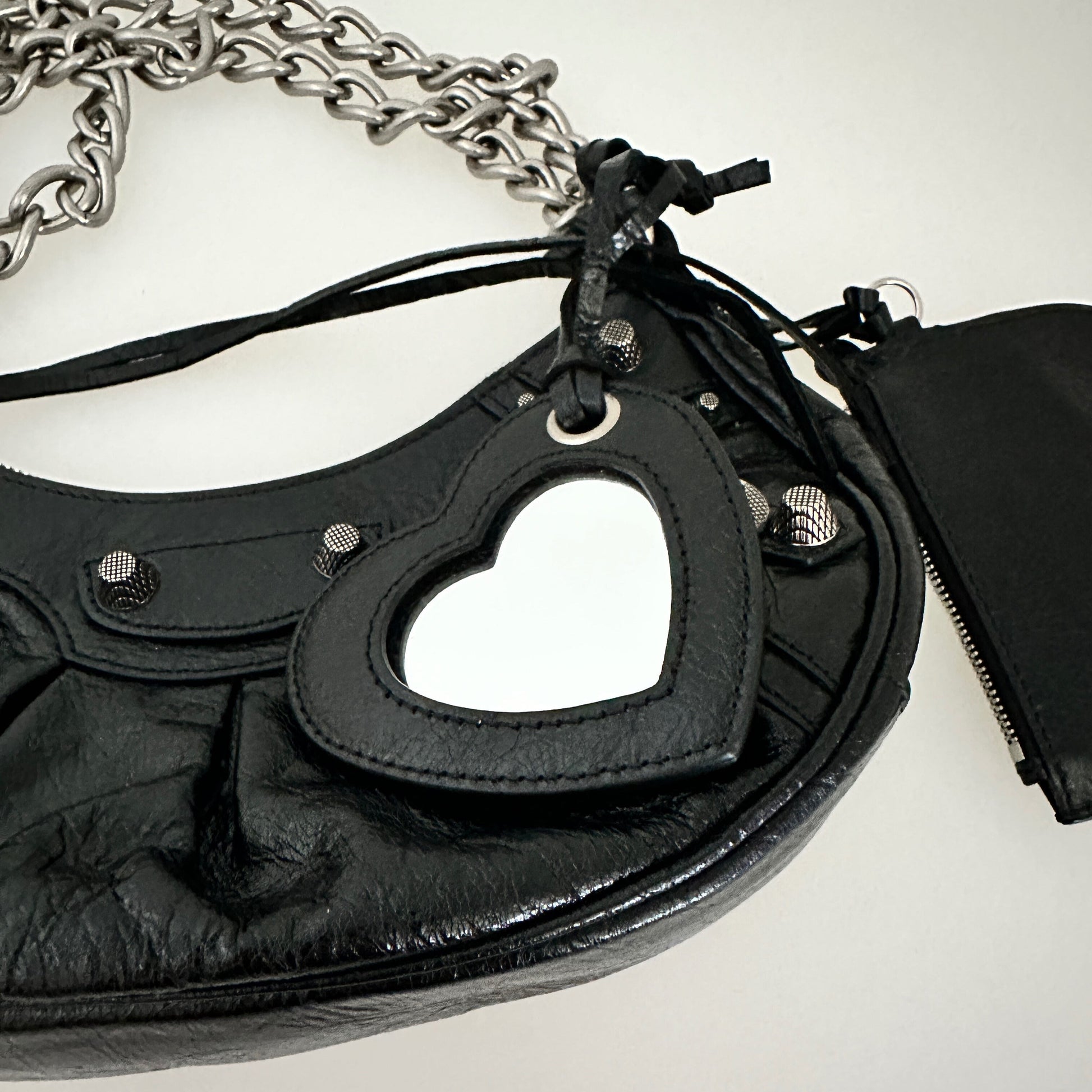 Balenciaga Le Cagole XS Shoulder Bag with Chain / neuwertig Balenciaga