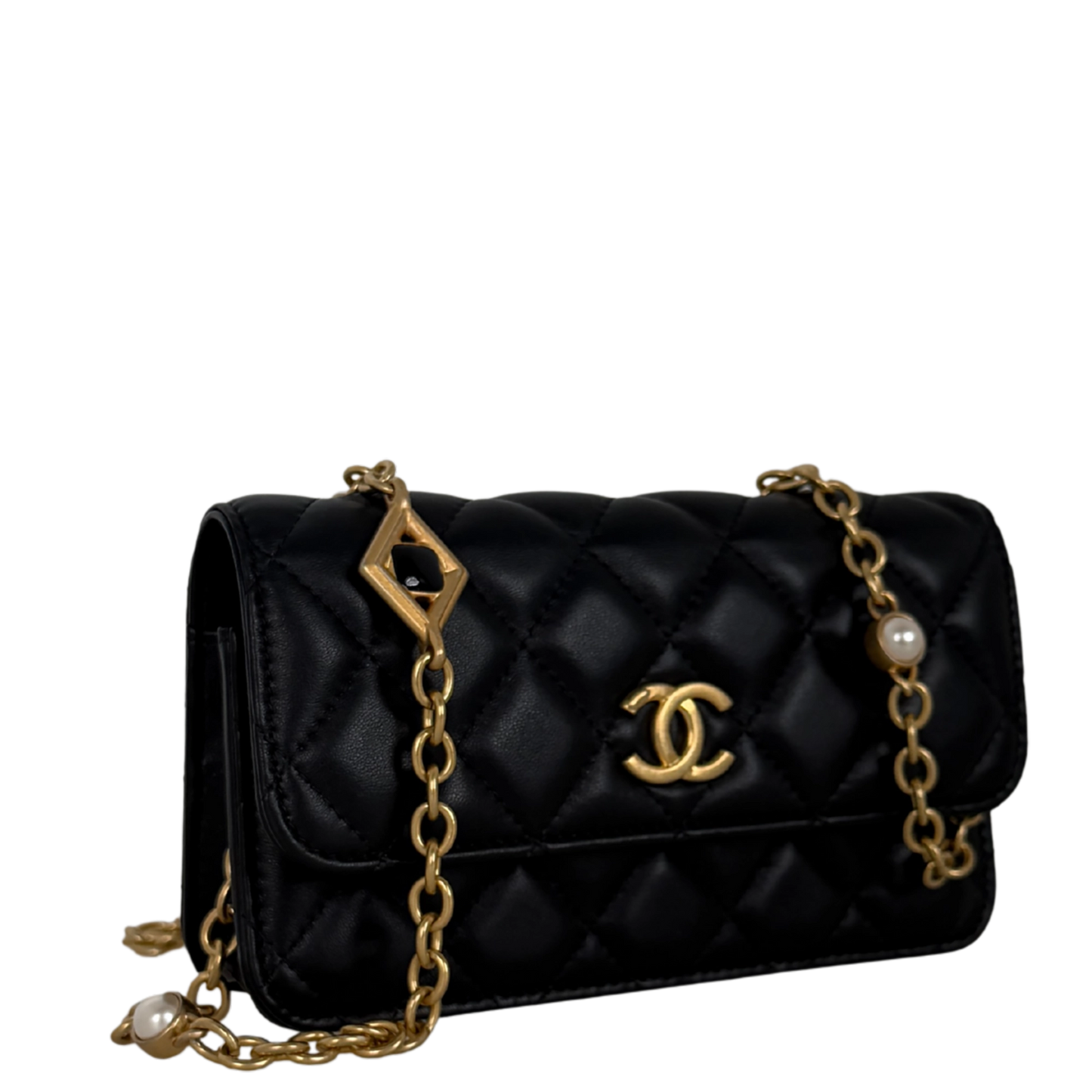 Chanel Wallet on Chain Phone Holder on Chain limited Edition Fullset / neuwertig Chanel